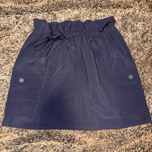 Talbots black cargo Mini Skirt